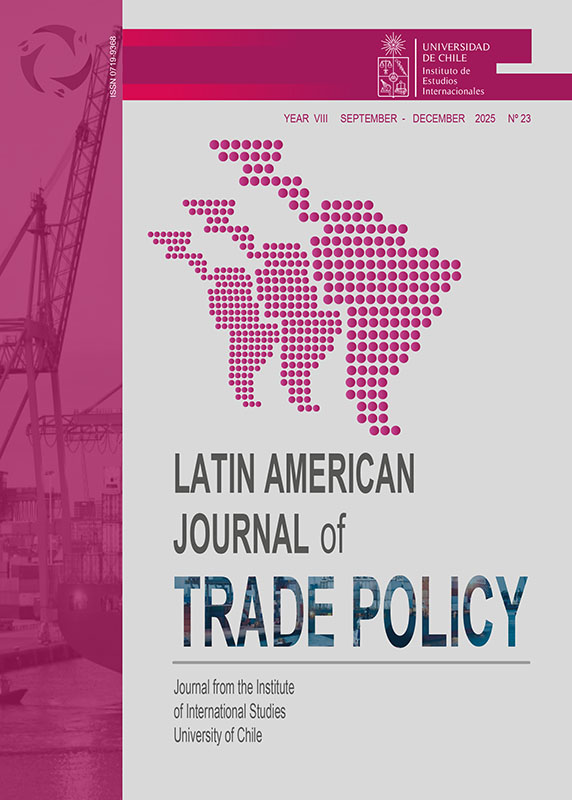 							View Vol. 8 No. 23 (2025): Latin American Journal of Trade Policy
						