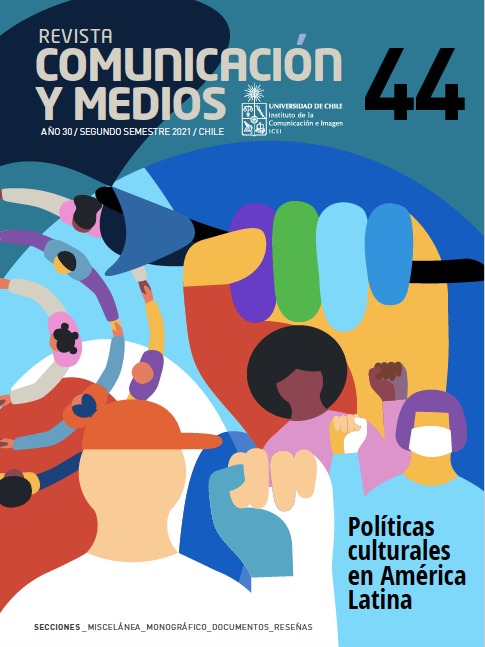 												Ver Vol. 30 Núm. 44 (2021): Políticas Culturales en América Latina: disensos, tensiones actuales y desafíos
											